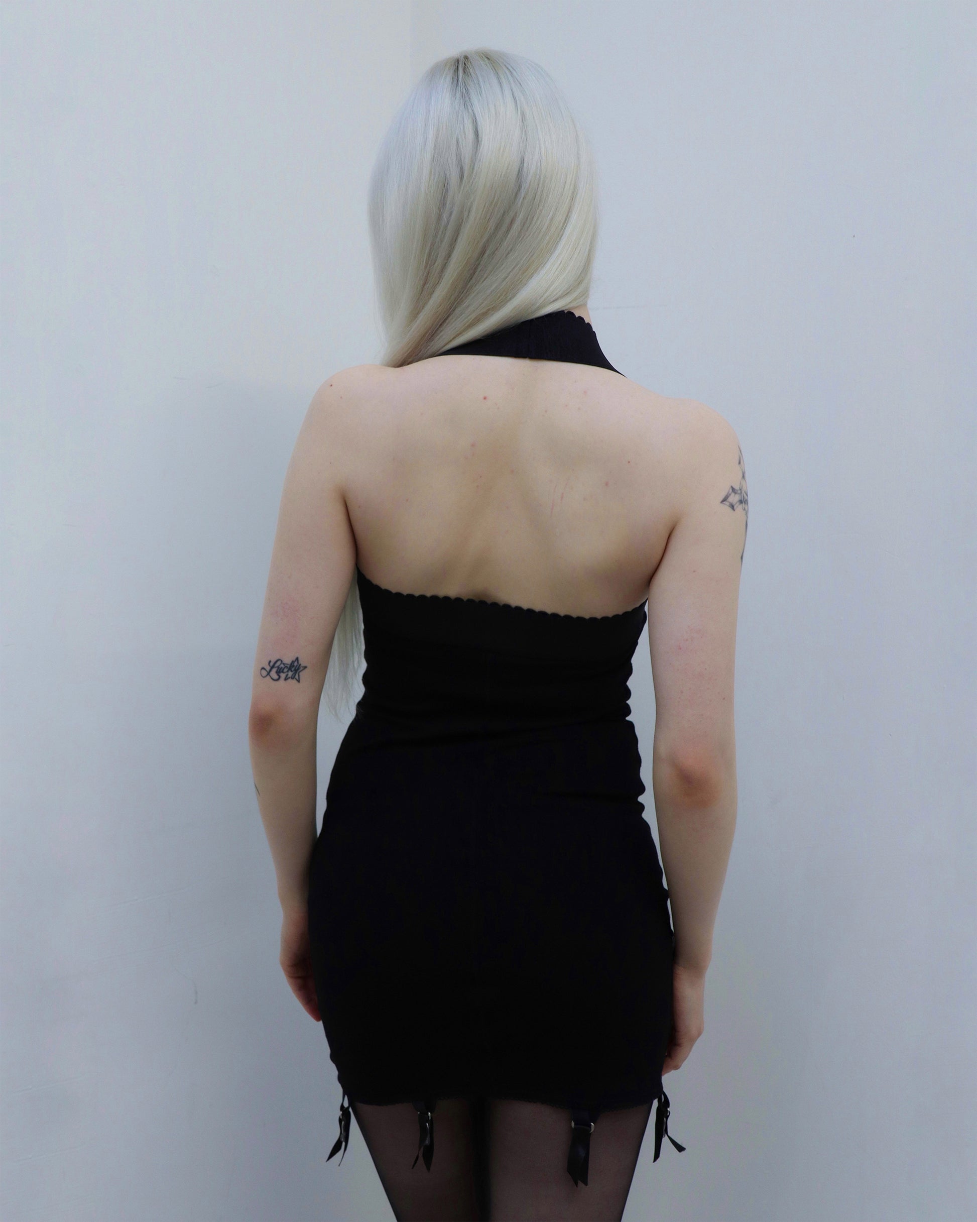 VEDETTE HALTER DRESS