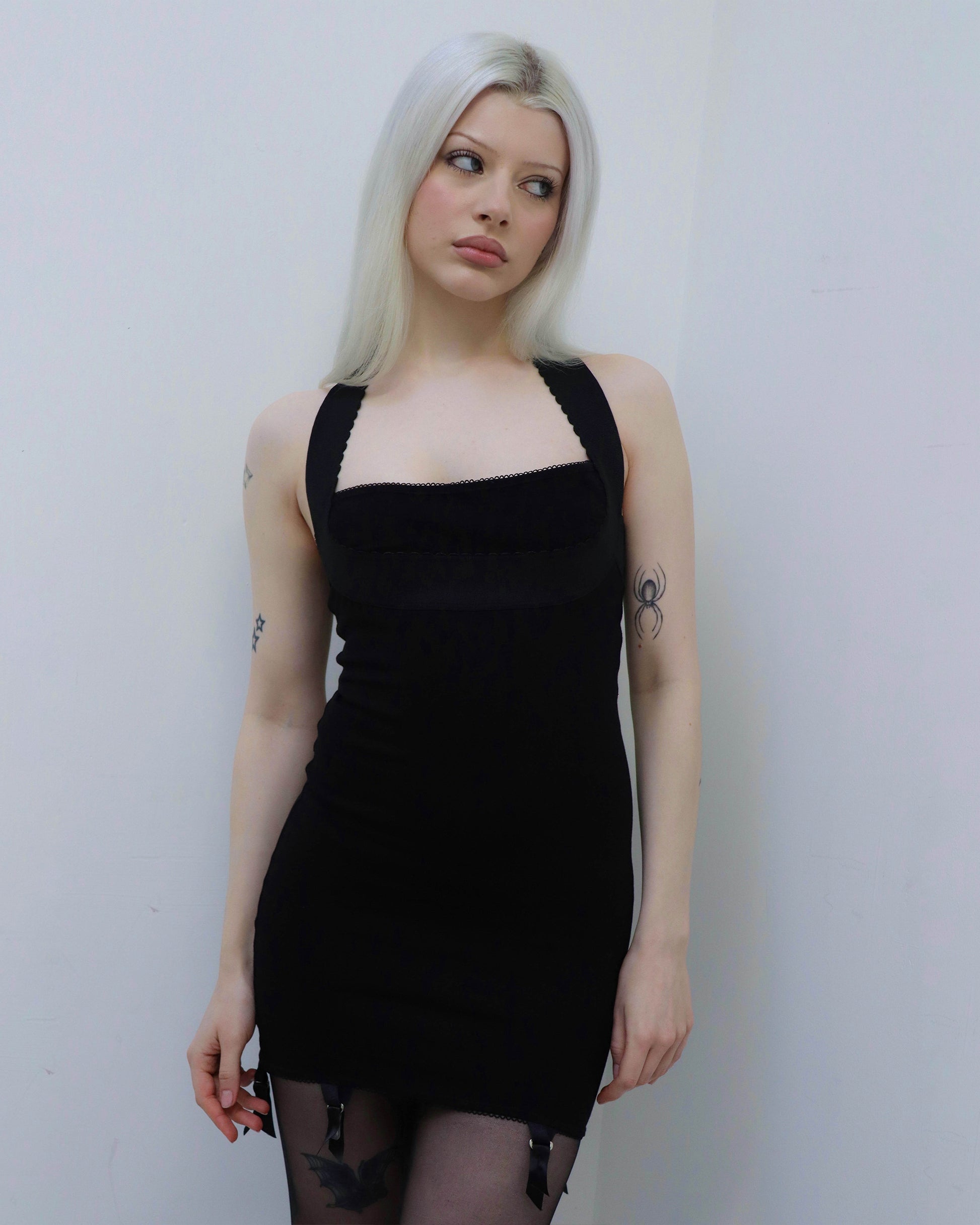 VEDETTE HALTER DRESS