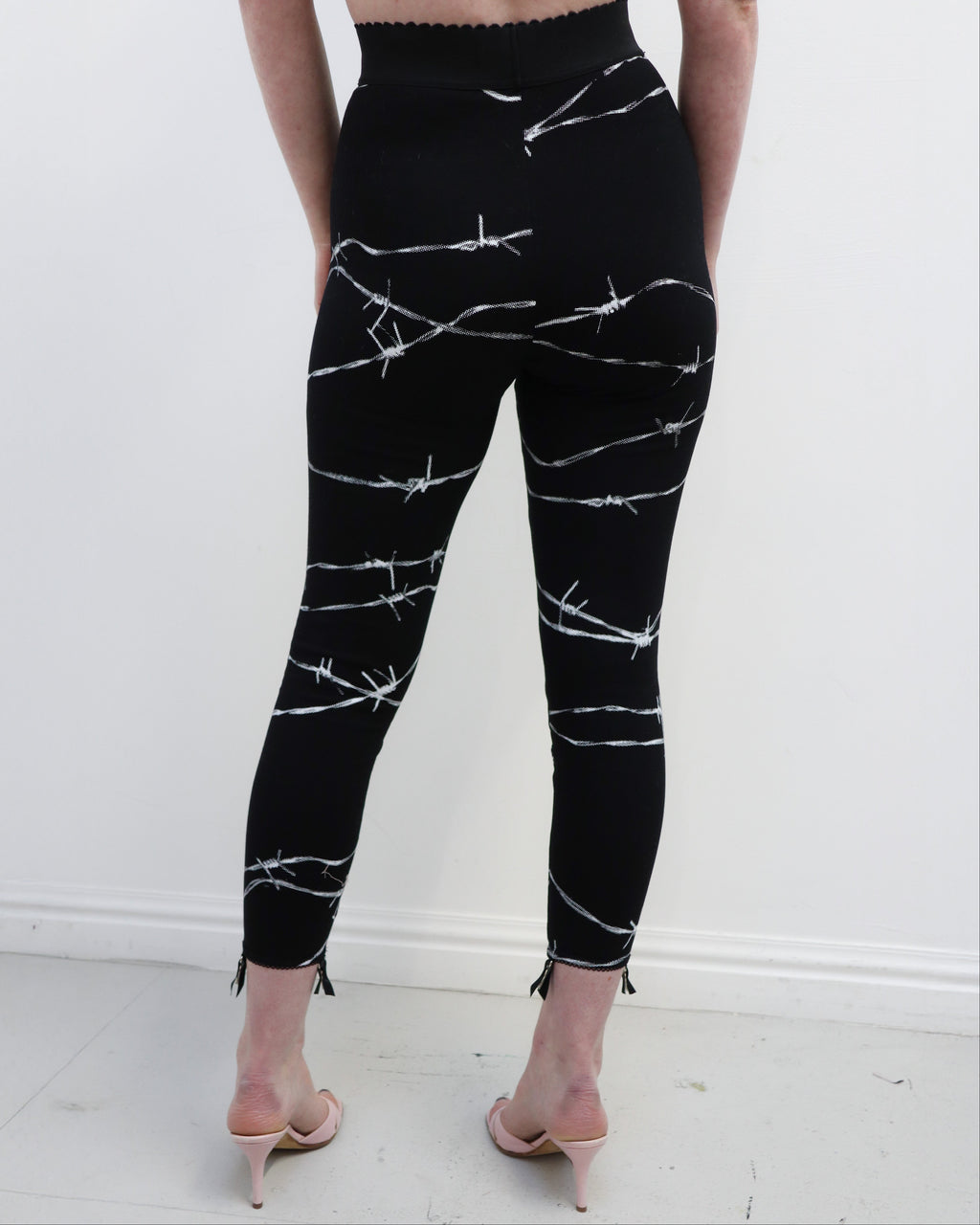 LINGERIE CIGARETTE PANT BARBED WIRE