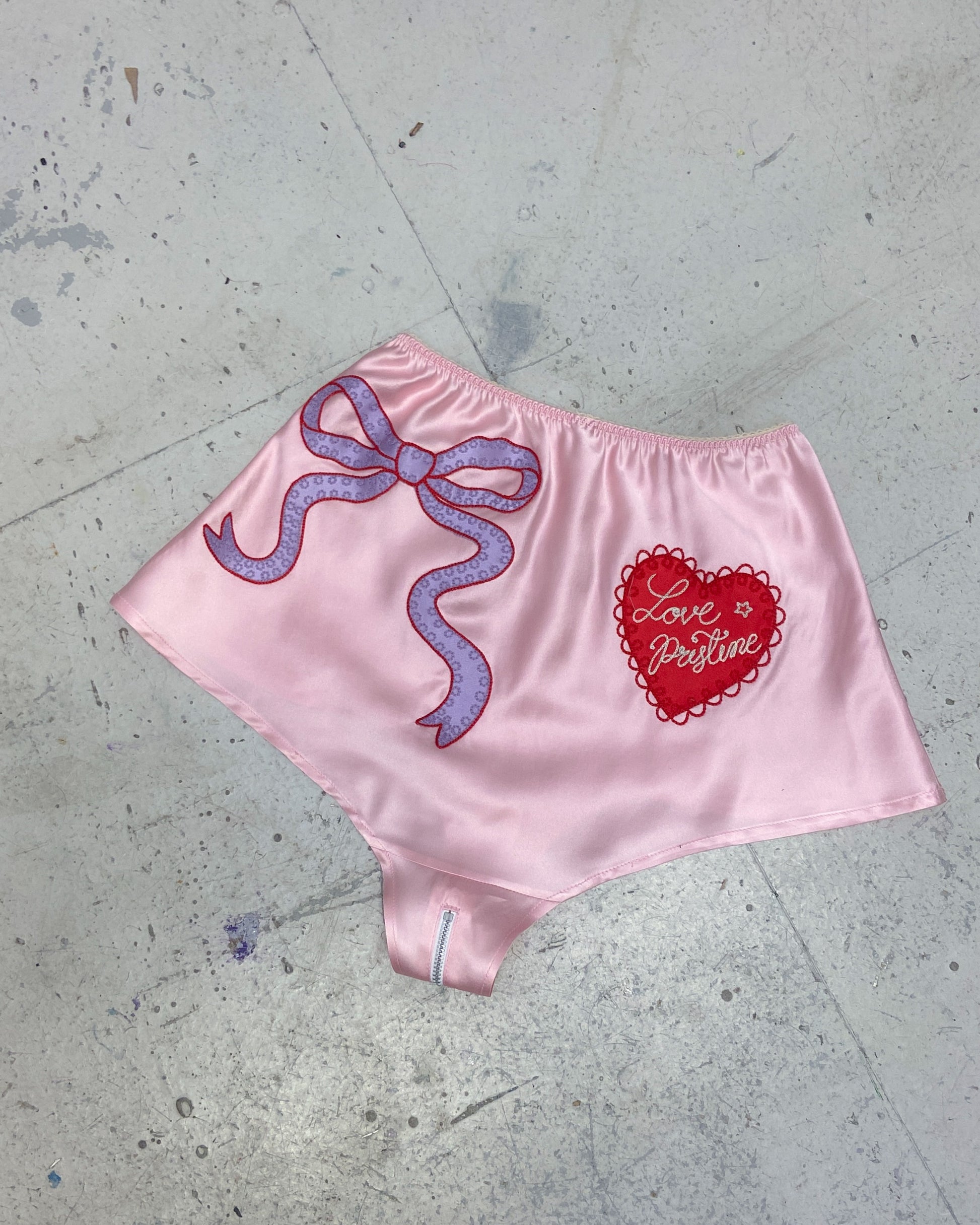 YOU DON'T OWN ME SOUVENIR SILK LINGERIE SET