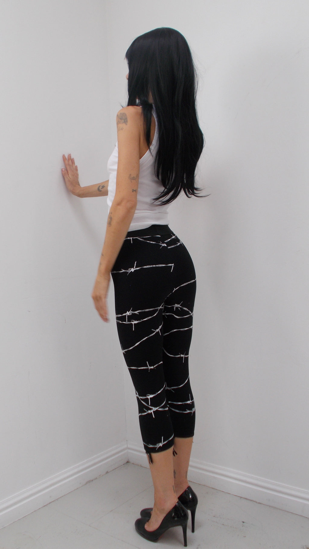 PICOT CIGARETTE PANT BARBED WIRE