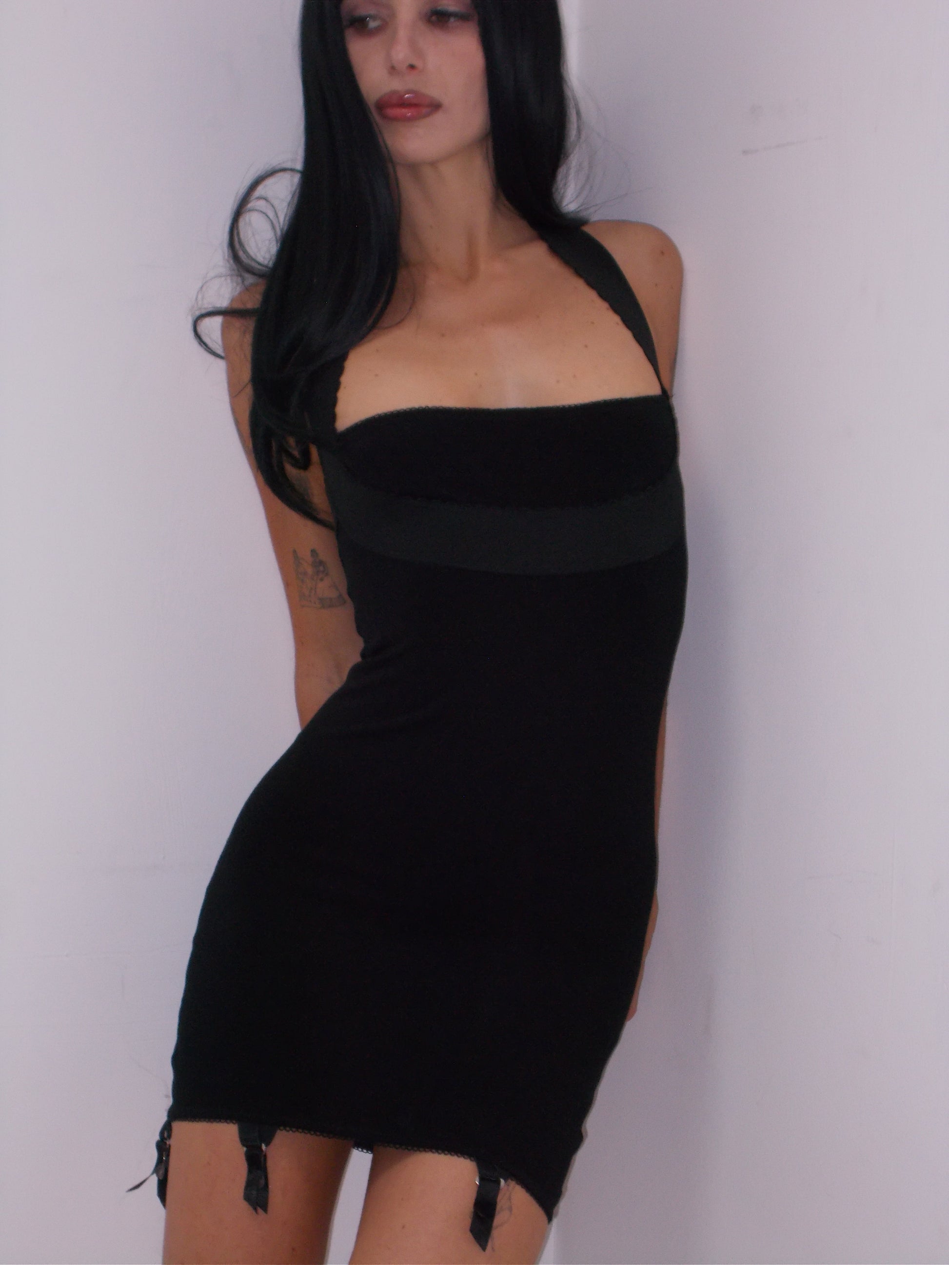 VEDETTE HALTER DRESS
