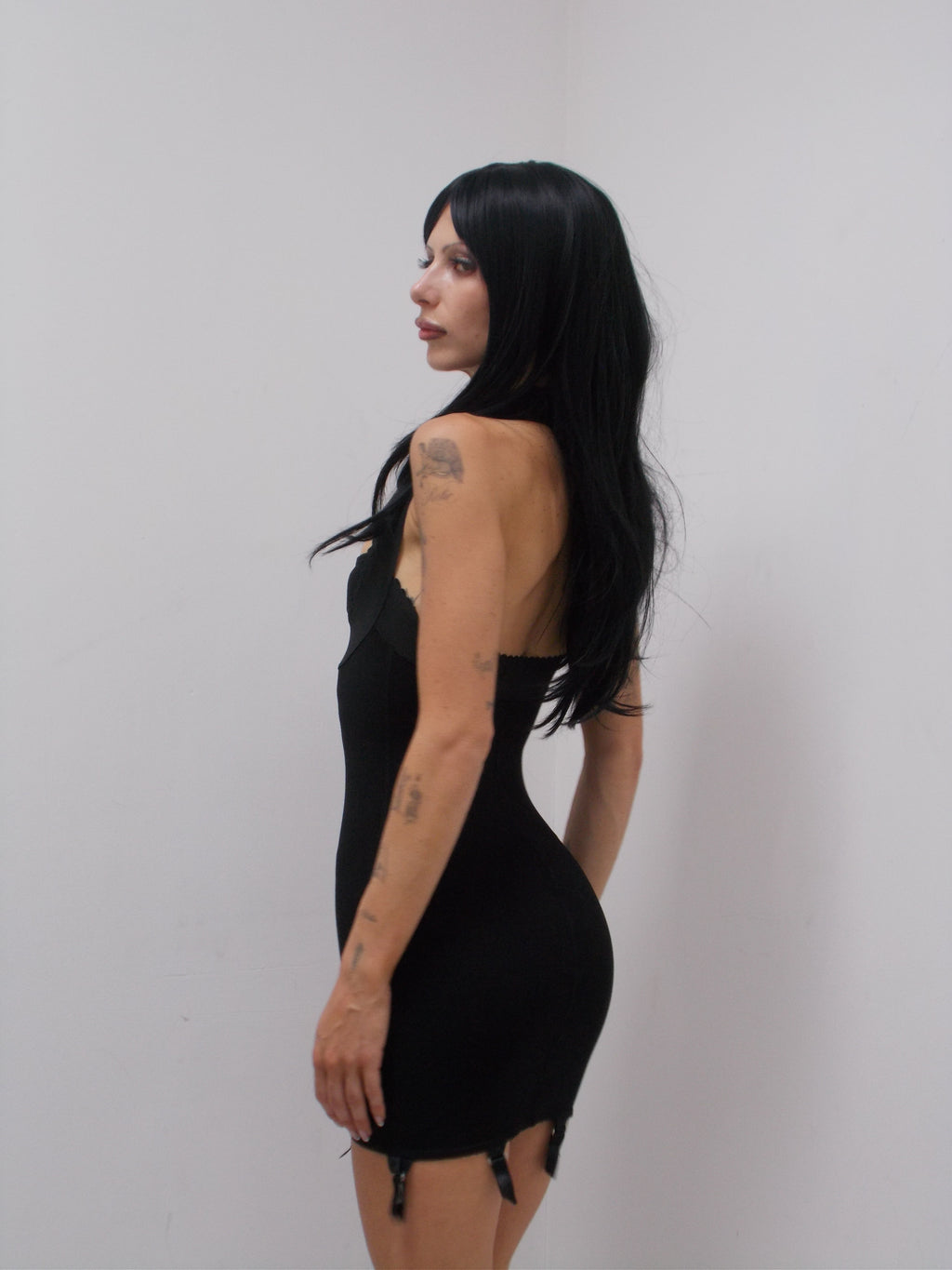 VEDETTE HALTER DRESS