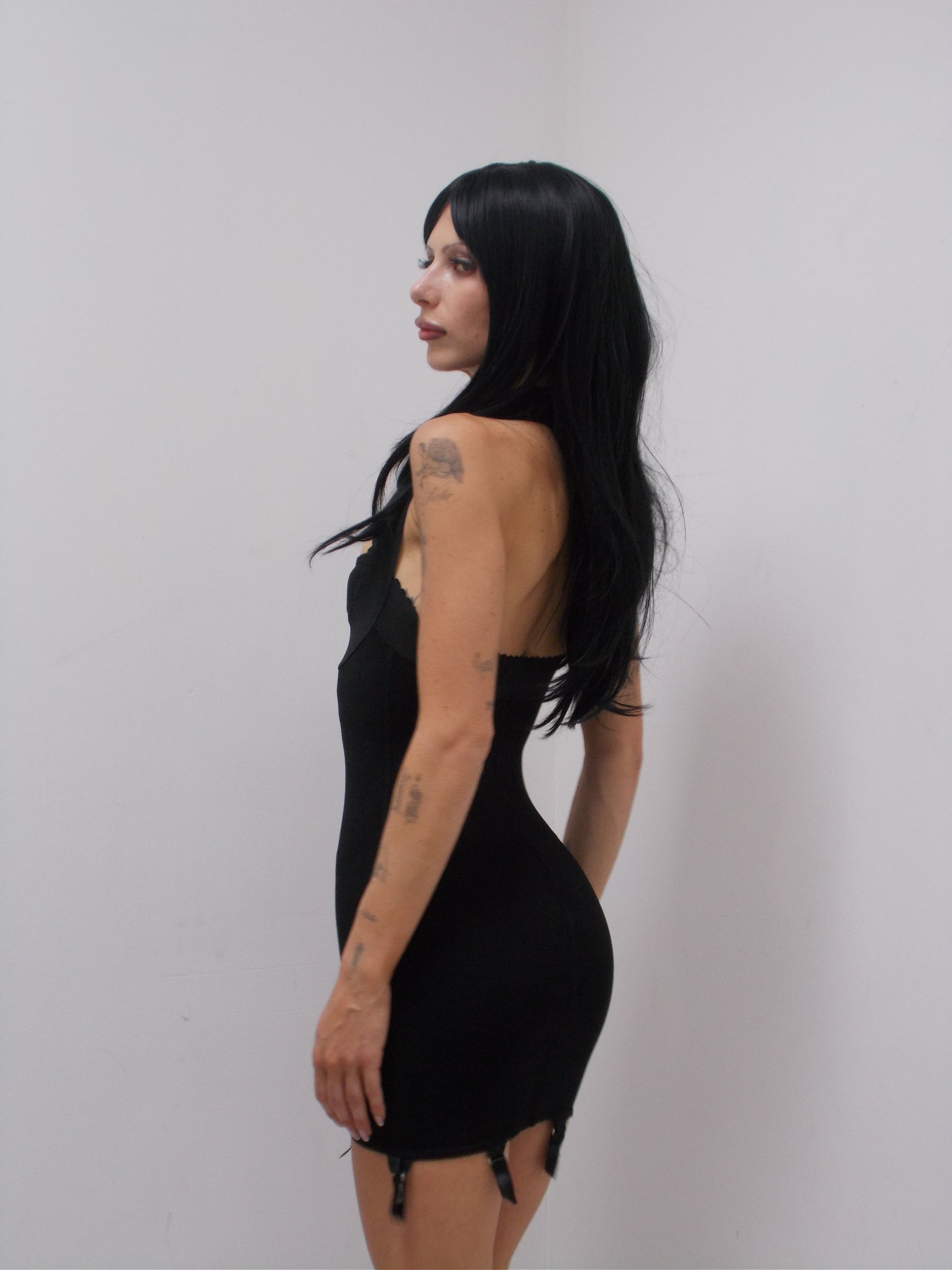VEDETTE HALTER DRESS