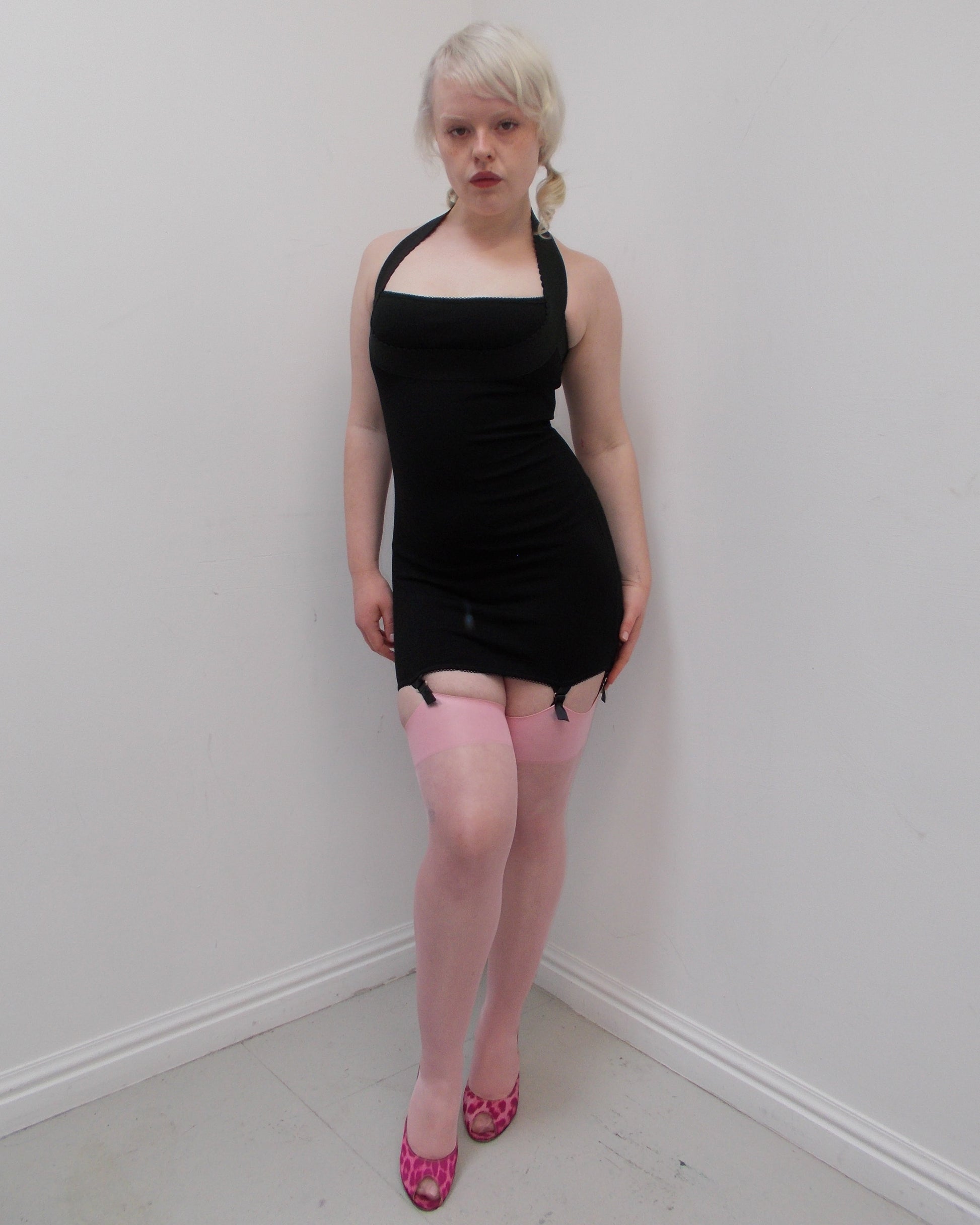 VEDETTE HALTER DRESS