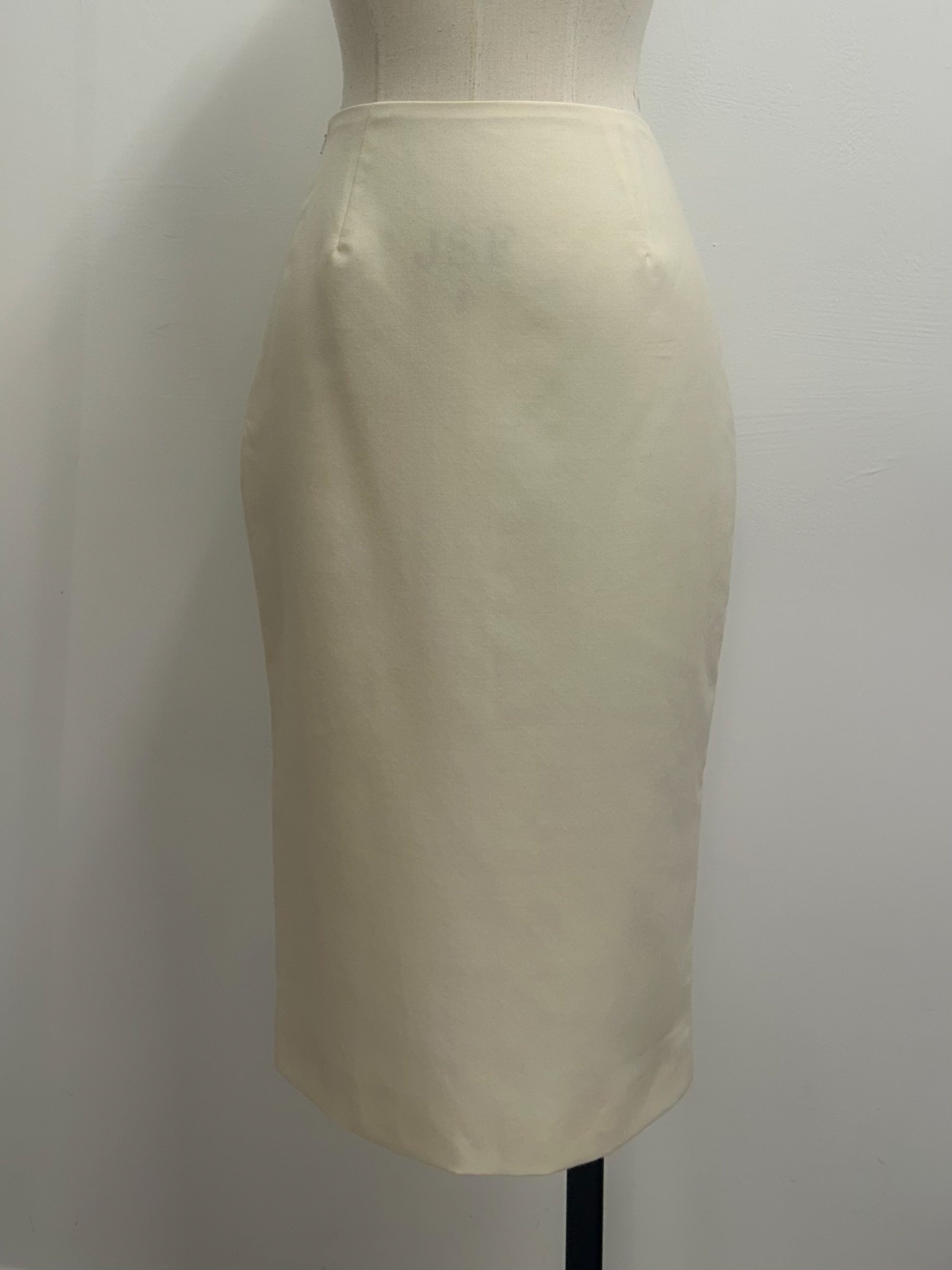 LUCCHETTO PENICL SKIRT IVORY S