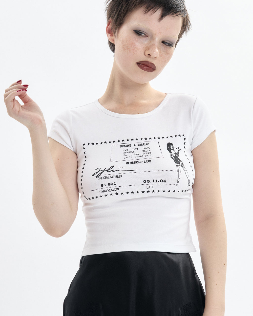 FAN CLUB MEMBERSHIP CARD BABY TEE