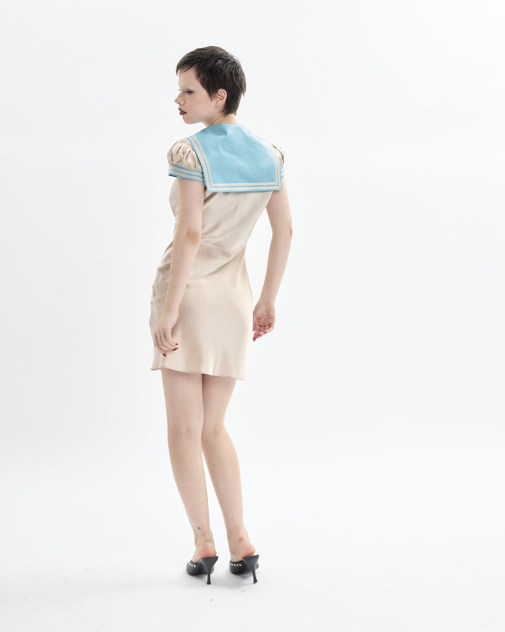 SHERRY SAILOR SLIP DRESS