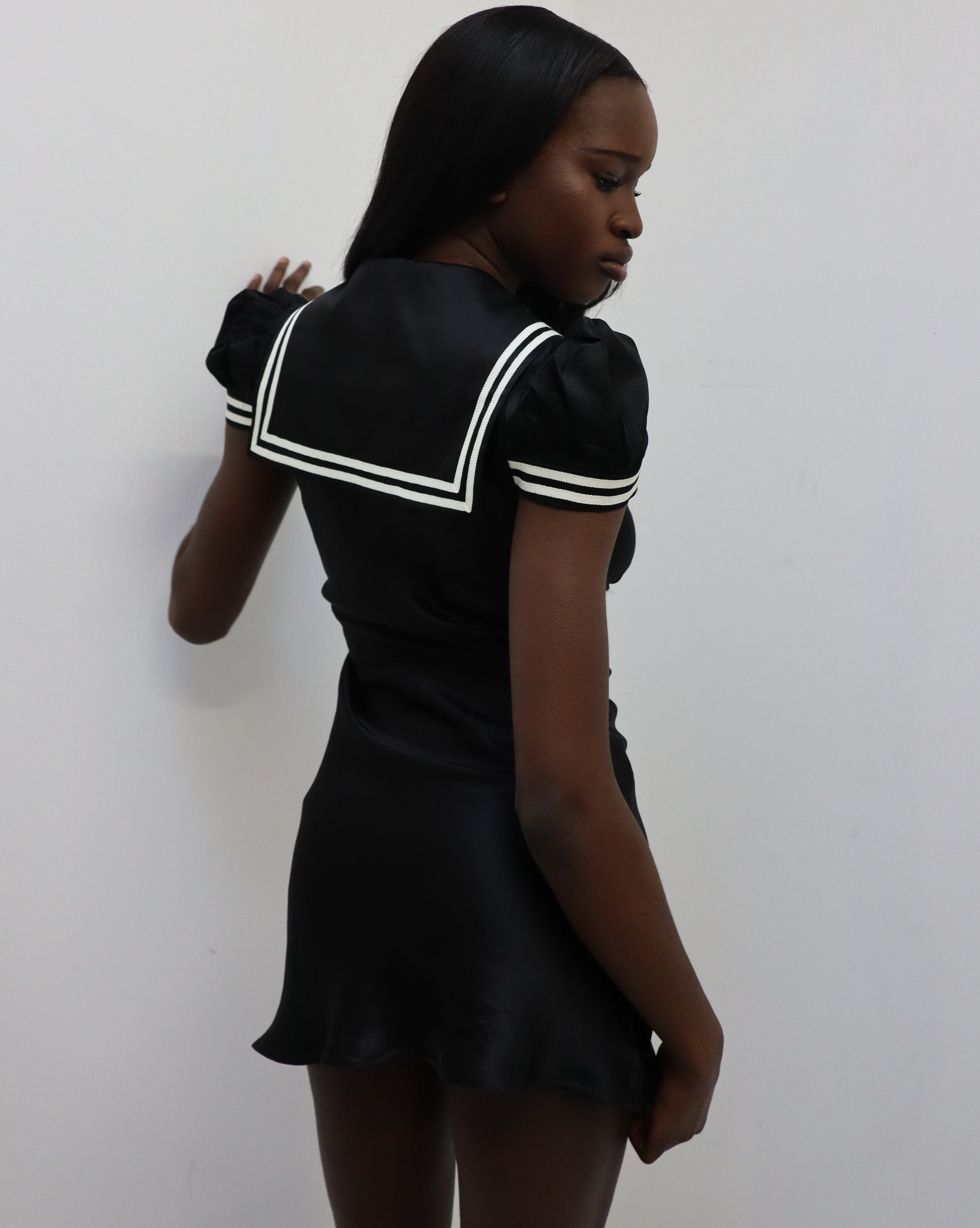 SHERRY SAILOR SLIP DRESS