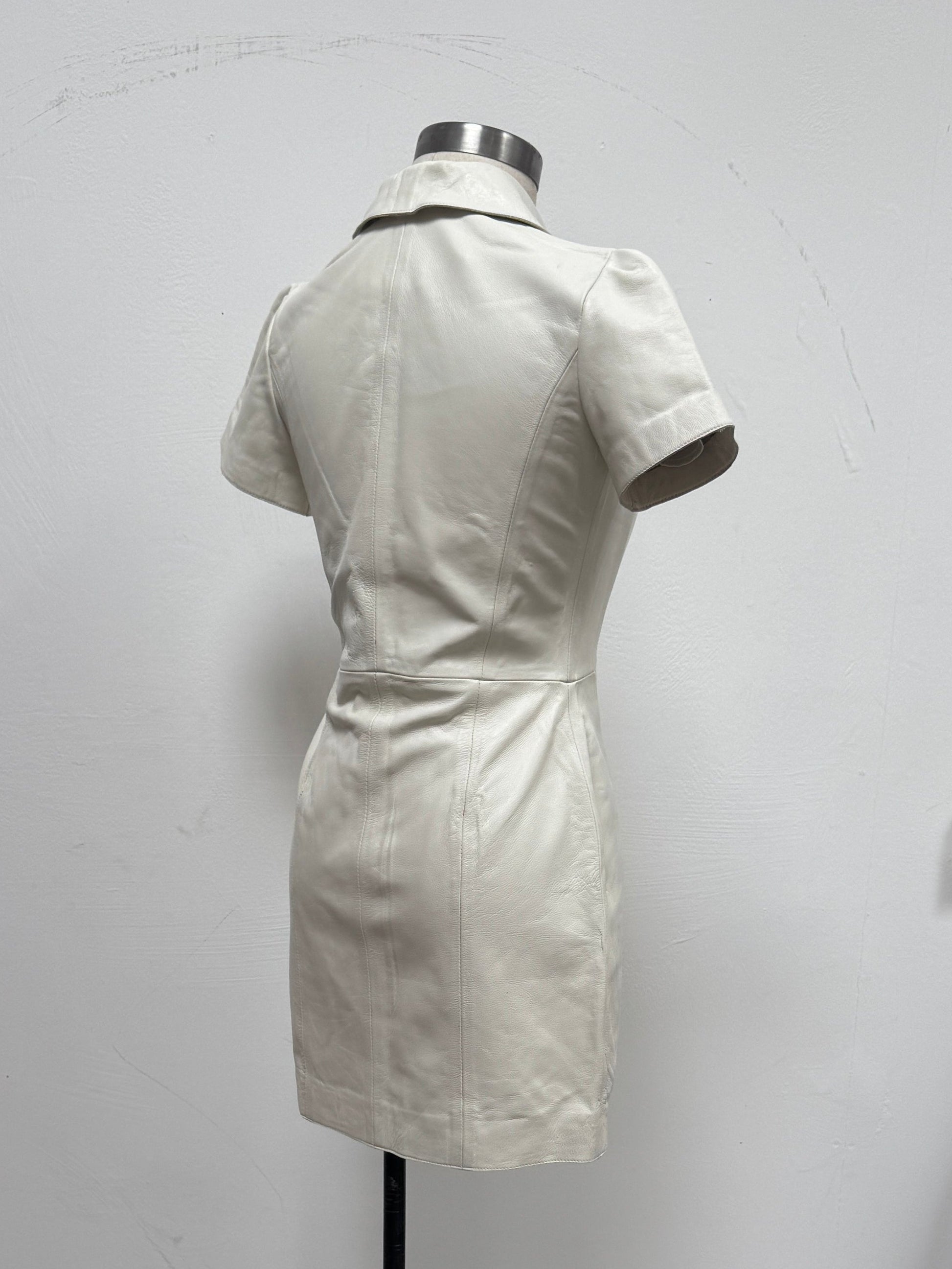 SAMPLE SALE - LEATHER NURSE DRESS