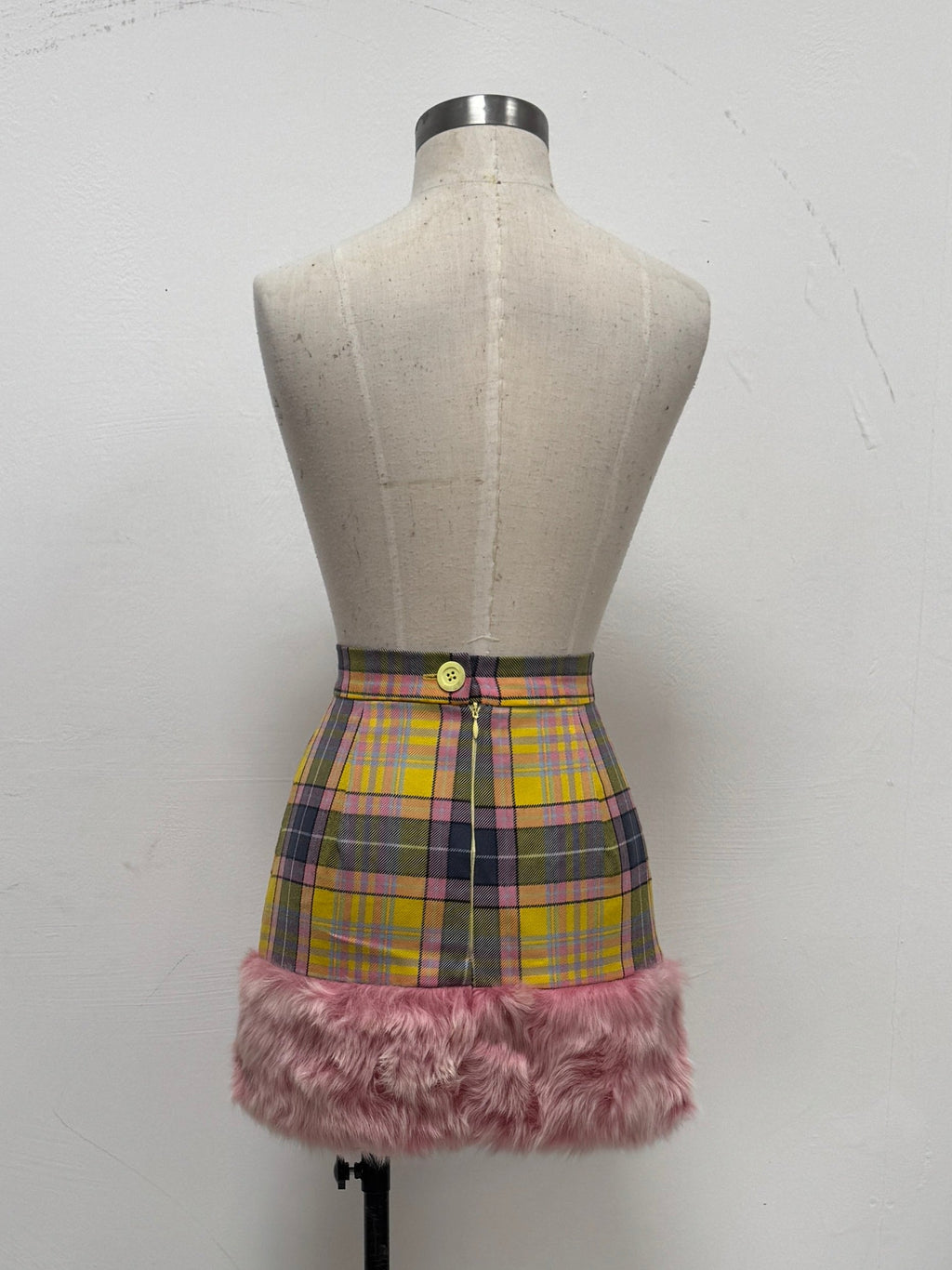 SAMPLE SALE - WOOL TARTAN SKIRT SUIT