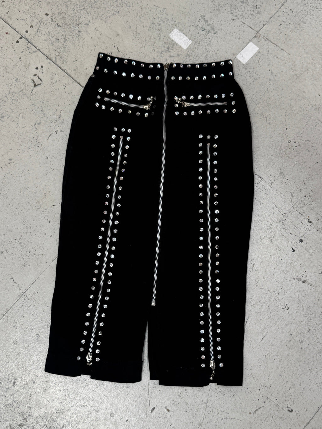 SAMPLE SALE - DIAMNATE DENIM HOBBLE SKIRT