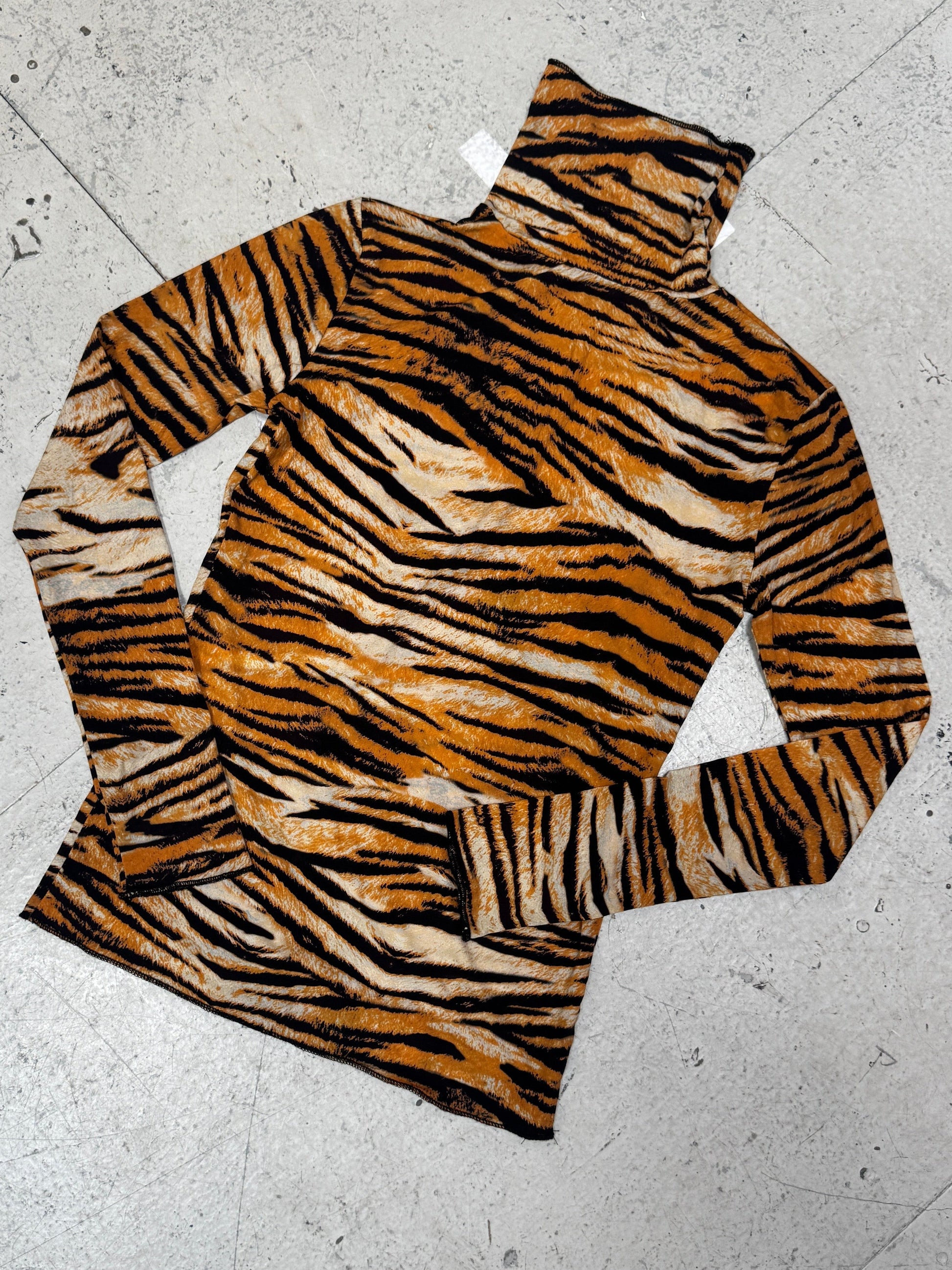 SAMPLE SALE - TIGER ROLL NECK