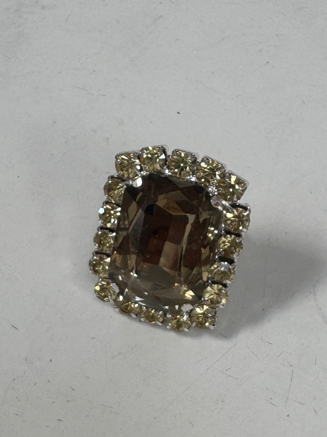 SAMPLE SALE - RHINESTONE COCKTAIL RING