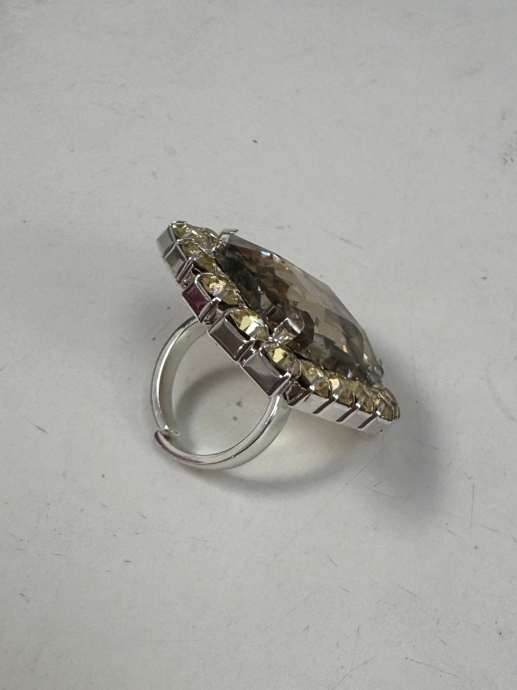 SAMPLE SALE - RHINESTONE COCKTAIL RING