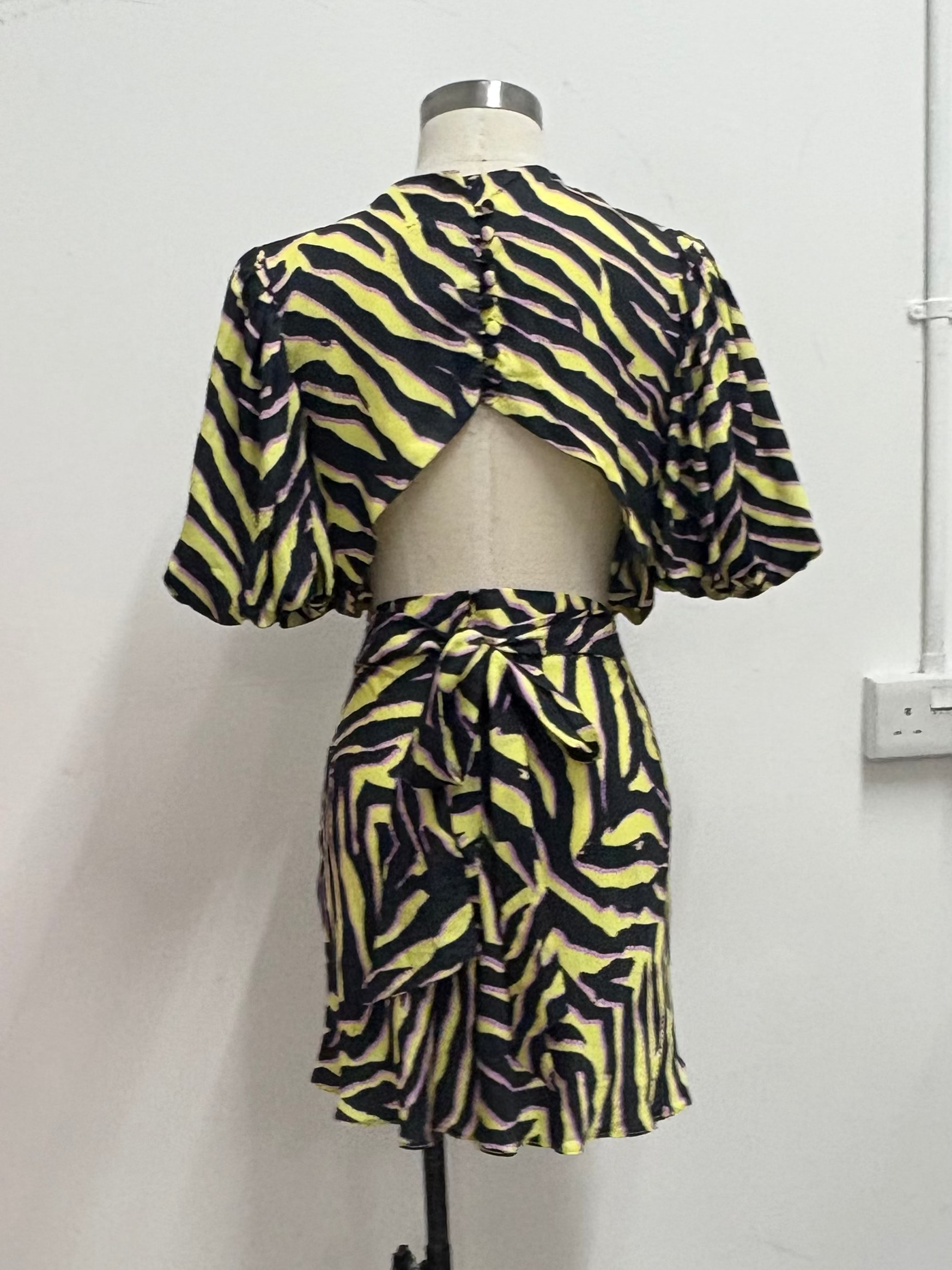 SAMPLE SALE - SILK BIAS CUT DRESS - XS/S