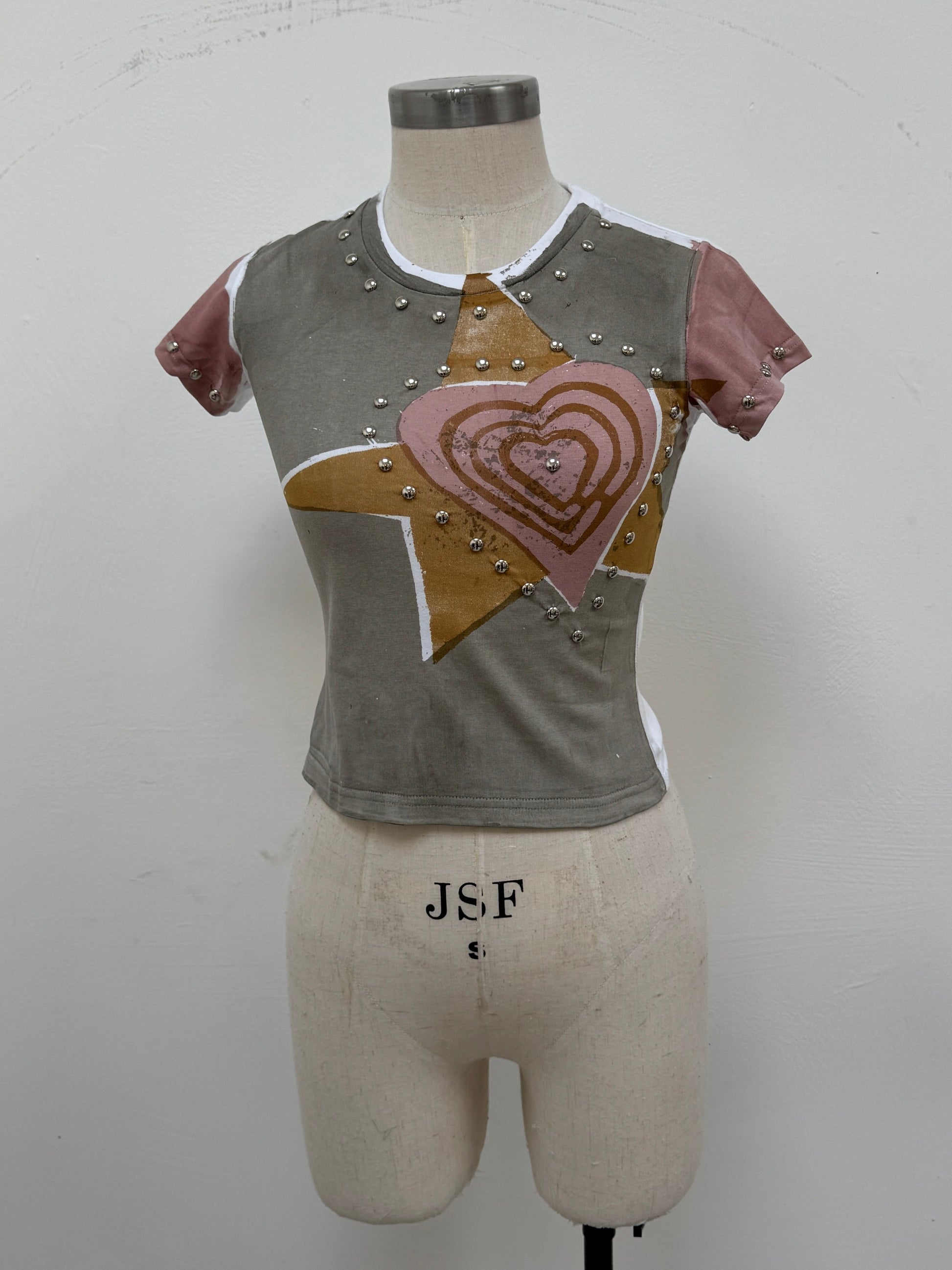 SAMPLE SALE - PRISTINE X OLLIE DOVE TEE XXS