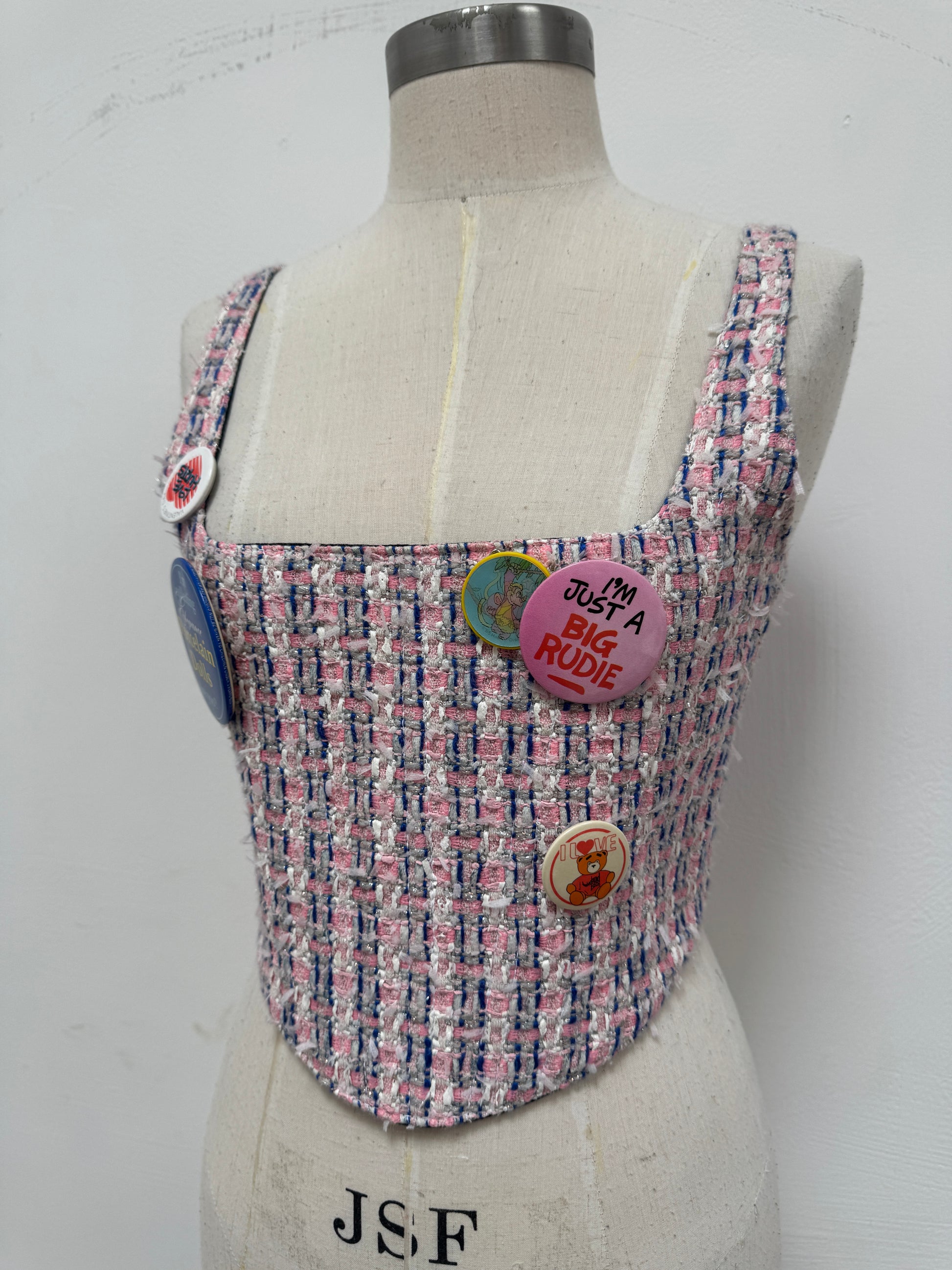 SAMPLE SALE - TWEED CORSET S