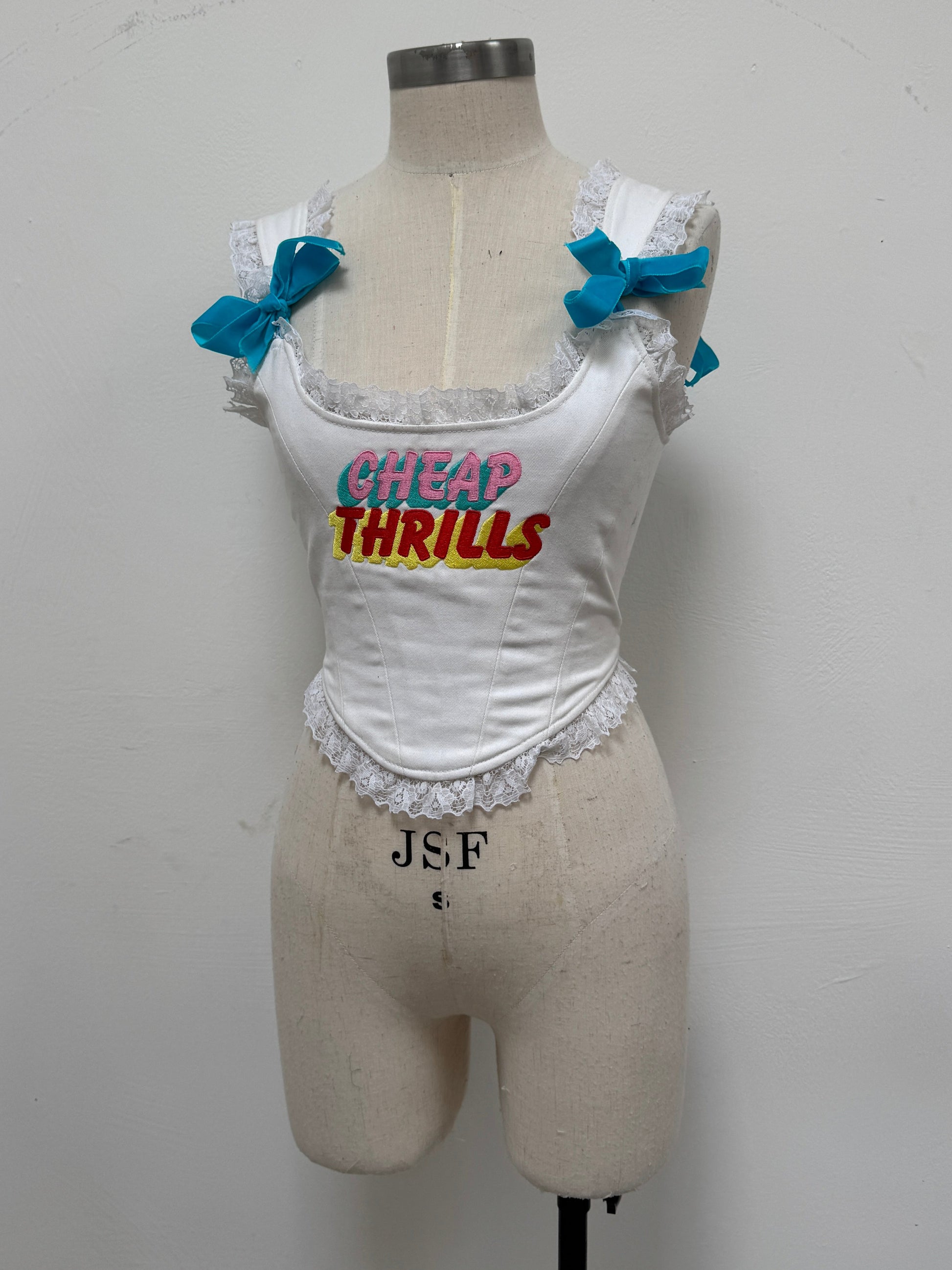 SAMPLE SALE - CHEAP THRILLS CORSET S
