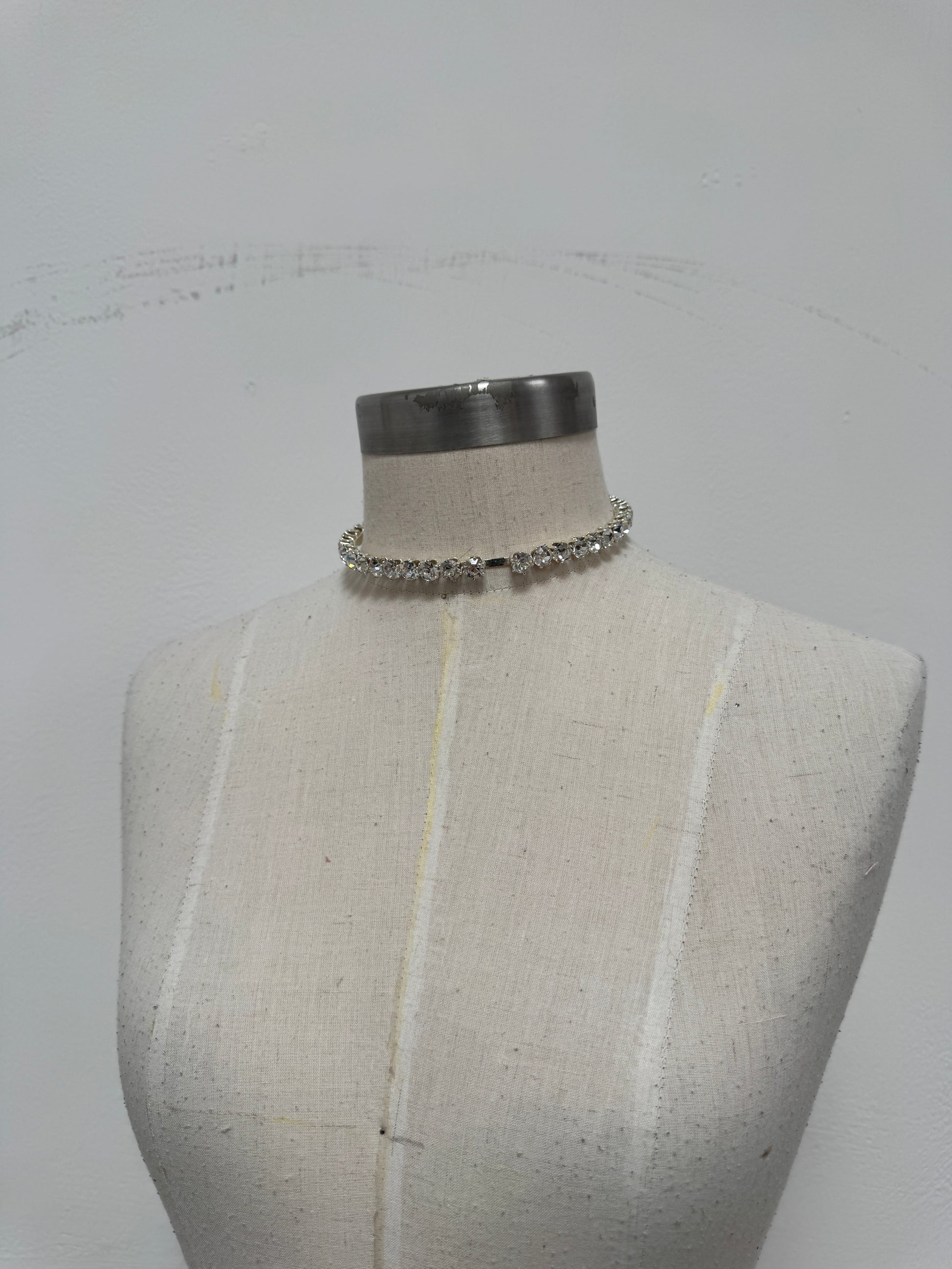 SAMPLE SALE - RHINESTONE TENNIS CHOKER