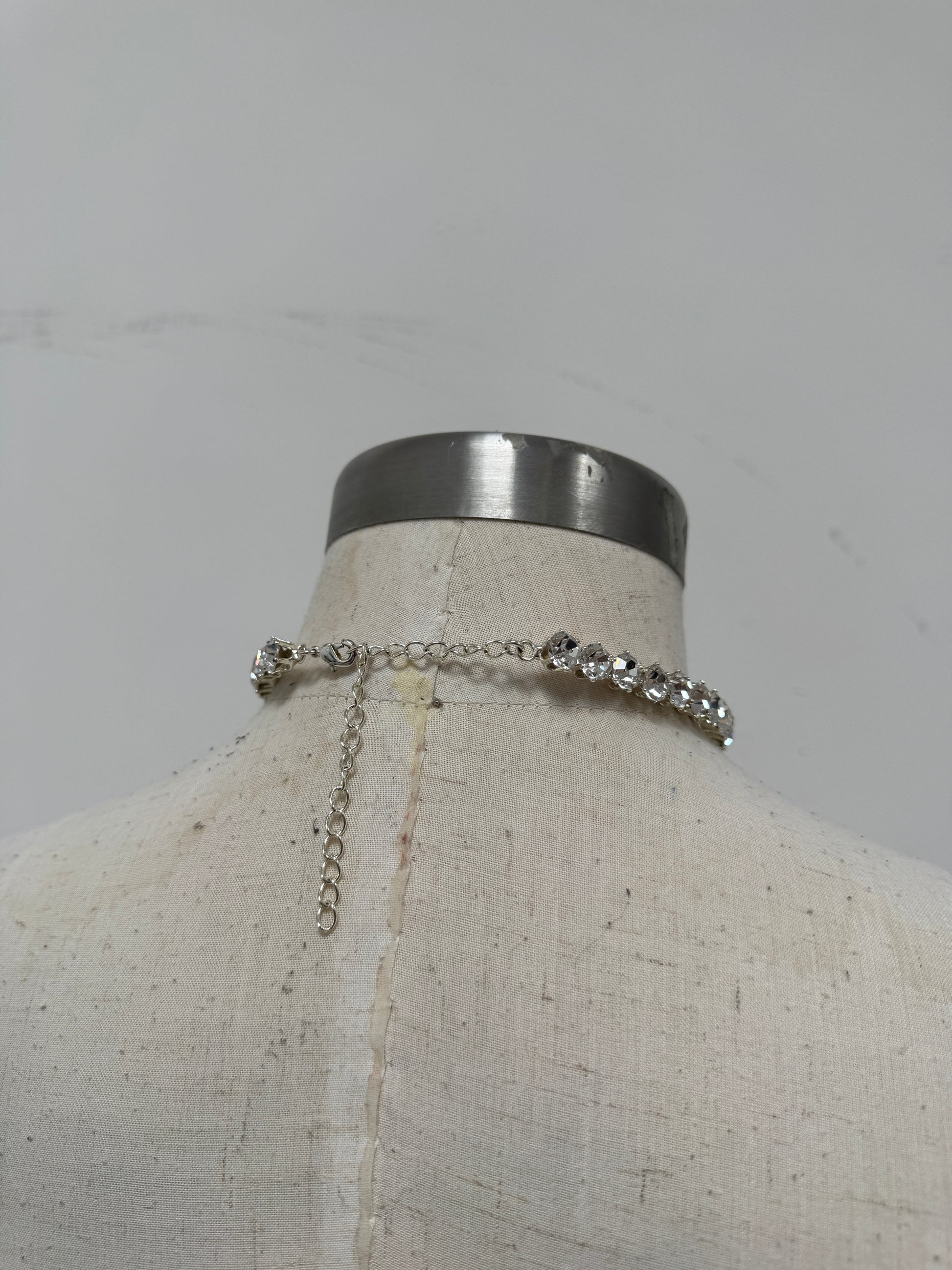 SAMPLE SALE - RHINESTONE TENNIS CHOKER