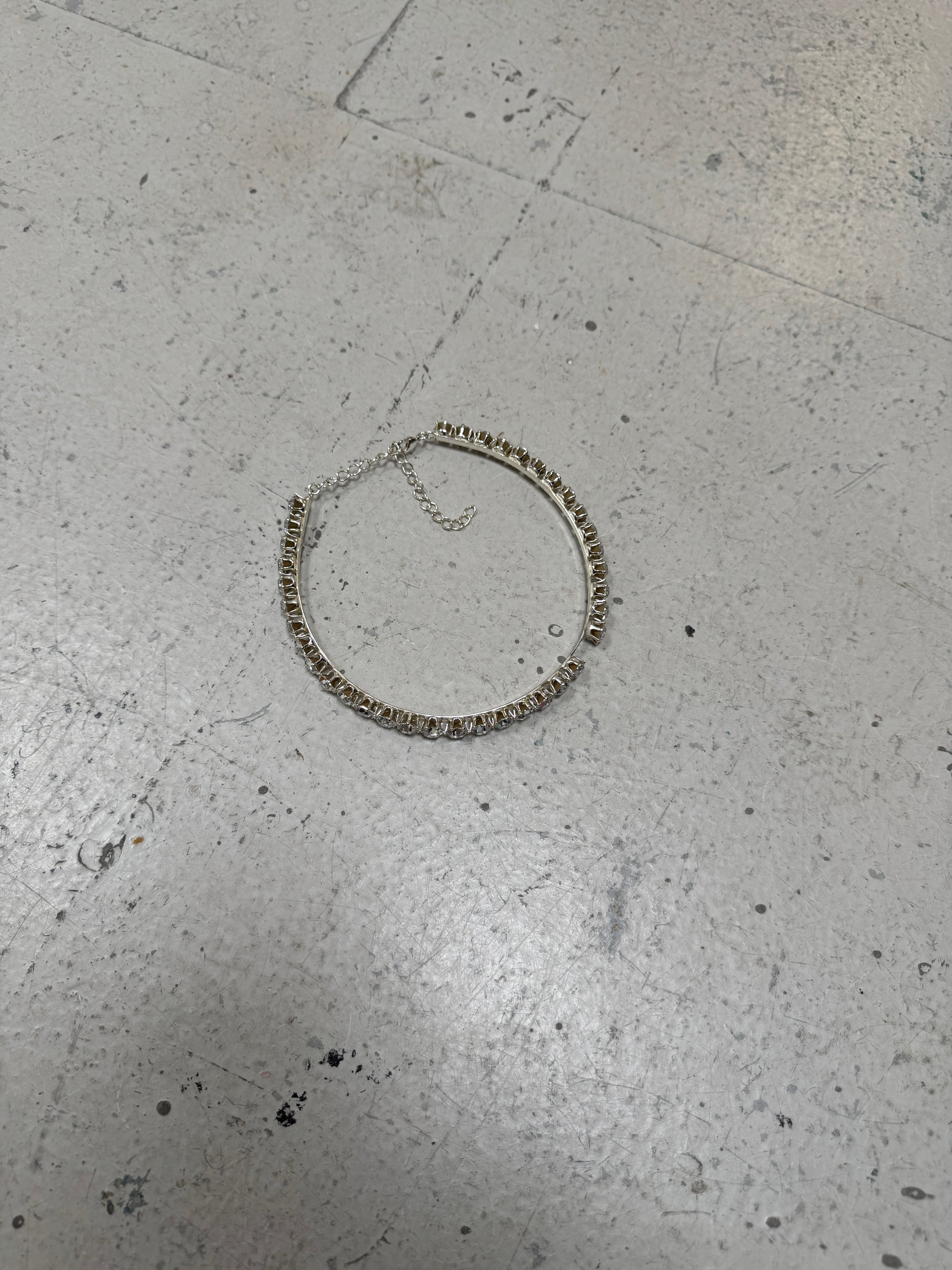 SAMPLE SALE - RHINESTONE TENNIS CHOKER