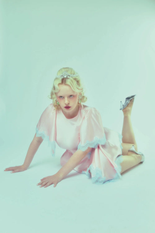 100% SILK FAERIE DRESS SIZE M