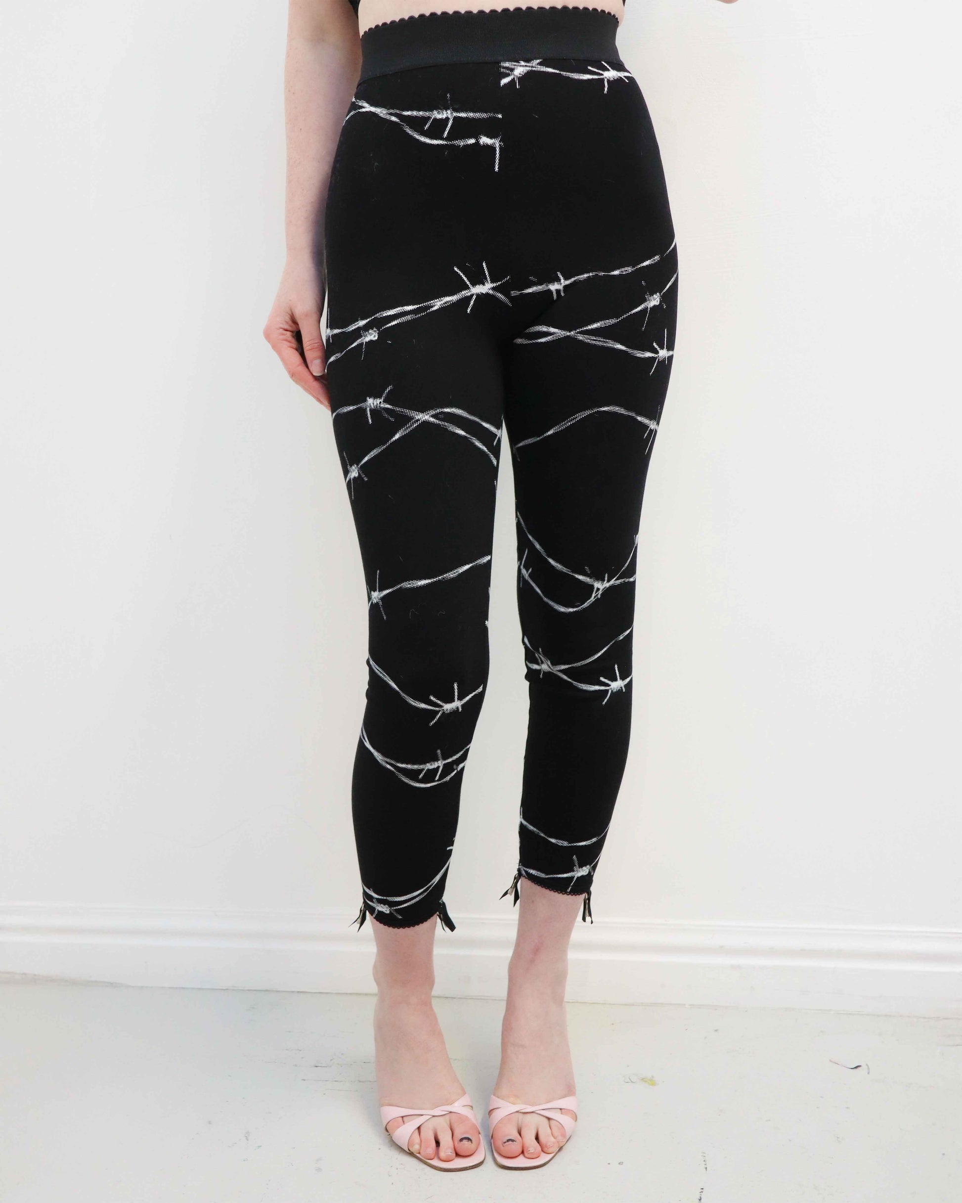 LINGERIE CIGARETTE PANT BARBED WIRE