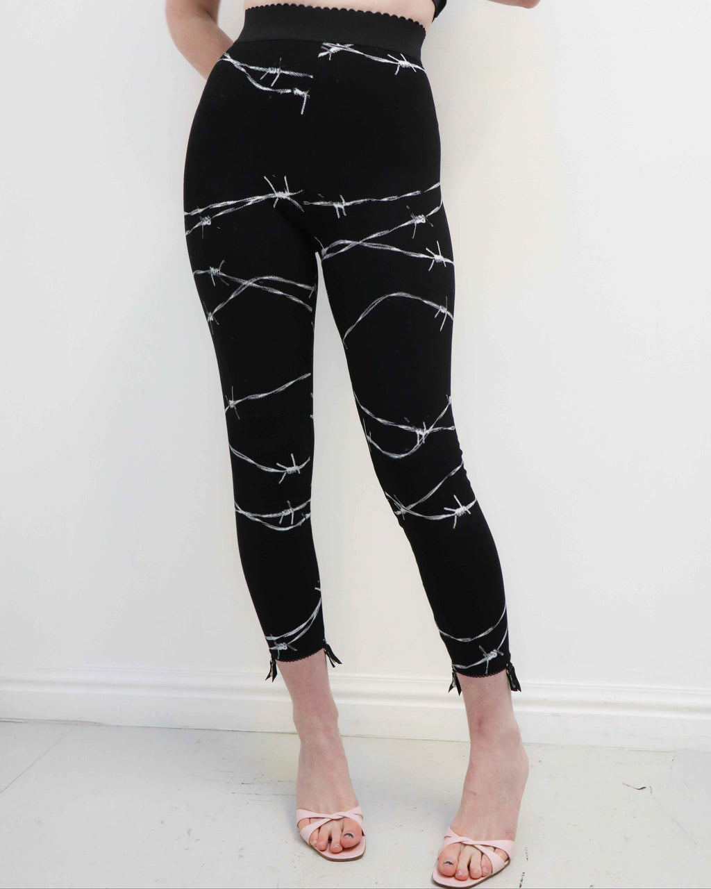 LINGERIE CIGARETTE PANT BARBED WIRE